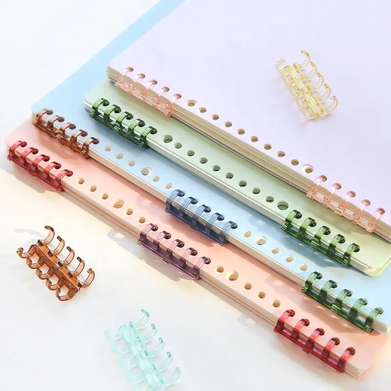 Binding Comb Plastic - 10/40 pezzi di anelli per rilegatura,