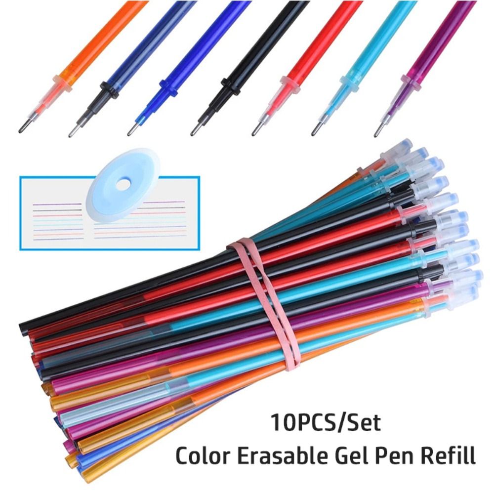 Gel Ink Pen Set - Set da 10 Pezzi di Ricariche