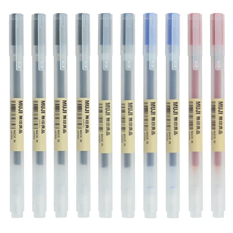 Stationery Supplies Business - 10-30 Pz/set 0.38/0.5mm Penna Gel Nero/Blu