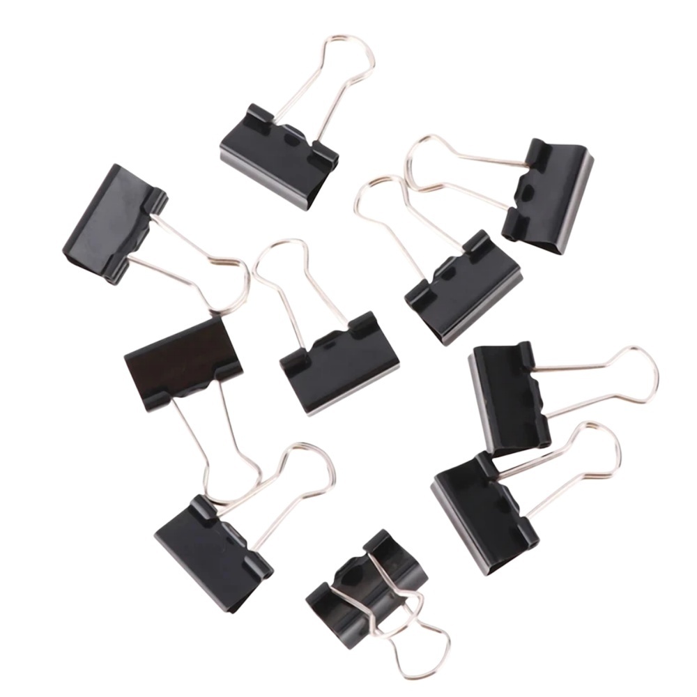 Stationery Supplies Business - 10 Pezzi di Clip in Metallo