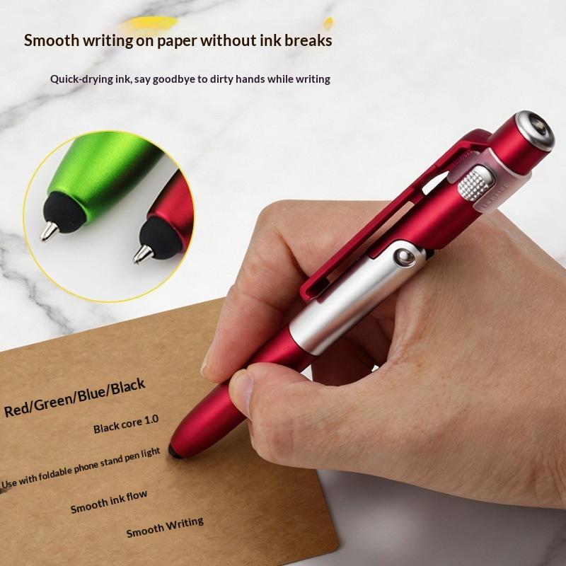 Stationery Supply - Penna multifunzione pieghevole 4 in 1
