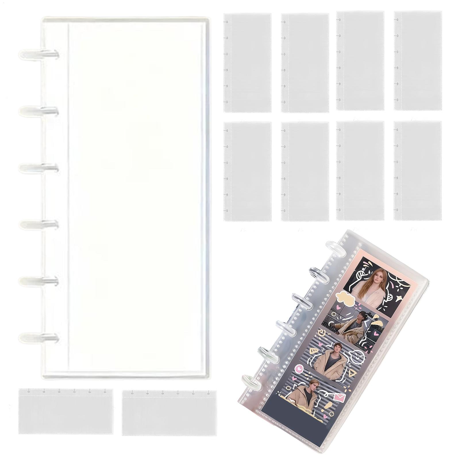 Binding Comb Plastic - Album Fotografico Trasparente per Collezione di