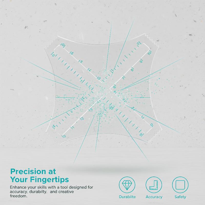 Righello di Misurazione in Acr - Ruler Set Transparent recensione e prezzo