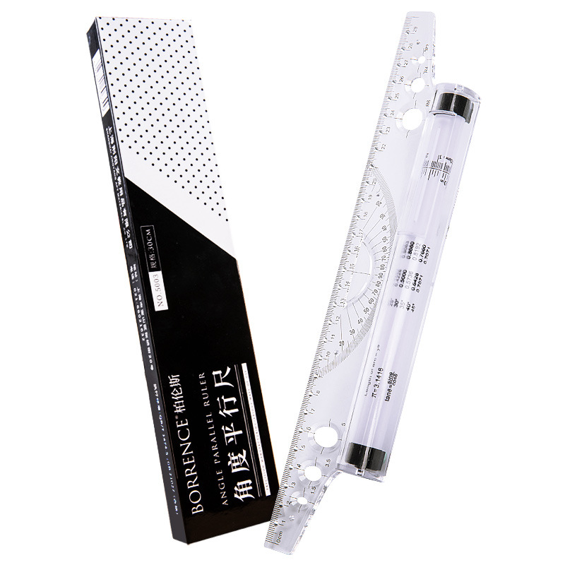 Righello a rulli parallelo tra - Ruler Set Transparent recensione e prezzo