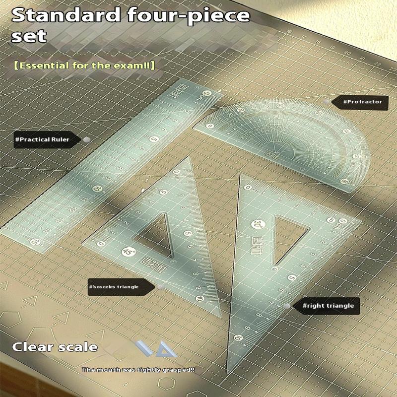 4 pz/set 15 cm gelatina righel - Ruler Set Transparent recensione e prezzo