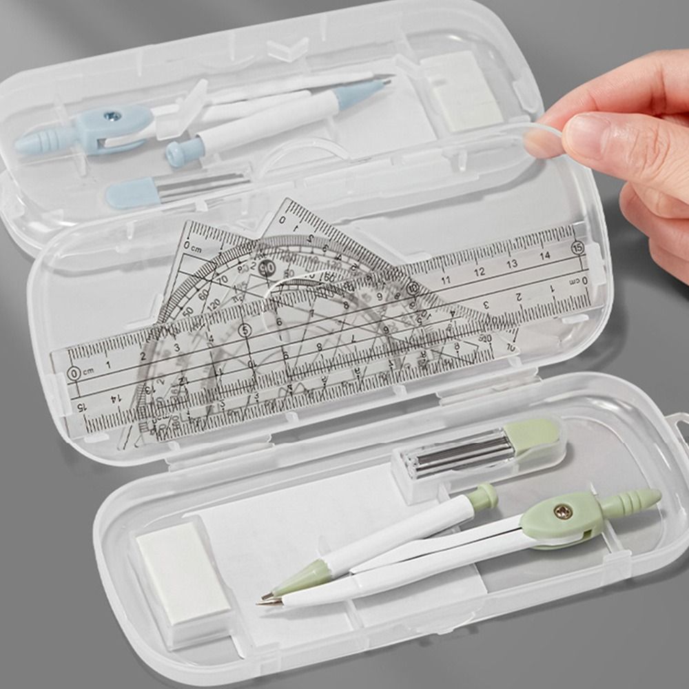 8 pz/set bussole righello in p - Compass Geometry Set recensione e prezzo