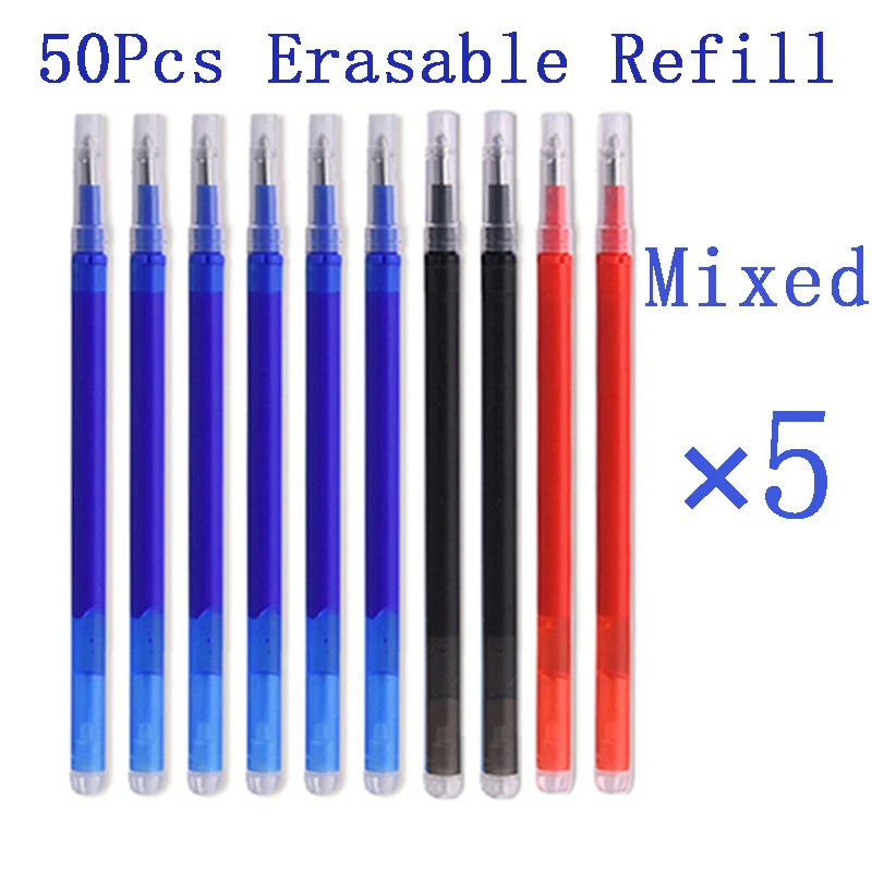 50 pz/set 0.7mm ricarica penna - Gel Ink Pen Set recensione e prezzo