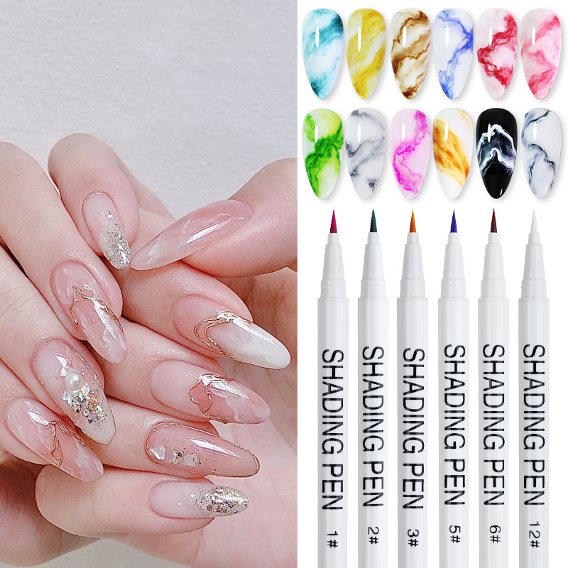 Penna per Nail Art UV Gel per  - Gel Ink Pen Set recensione e prezzo