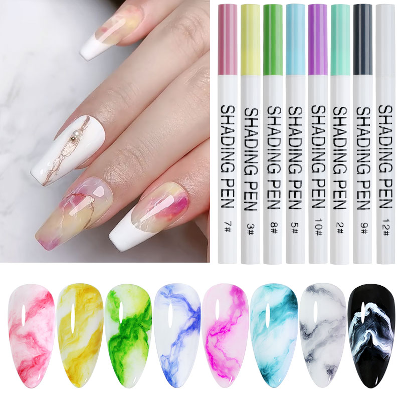 Penna per Nail Art UV Gel per  - Gel Ink Pen Set recensione e prezzo