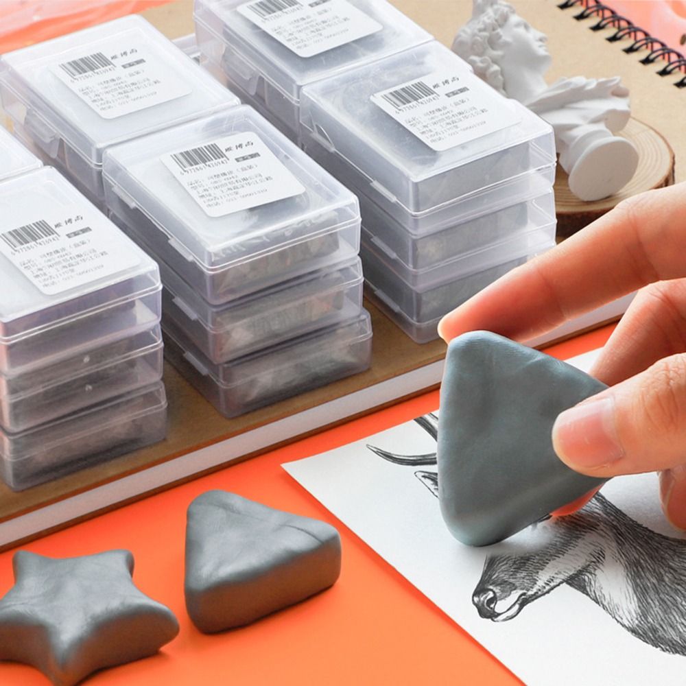 4 gomme da disegno morbide, mo - Rubber Eraser Kneaded recensione e prezzo